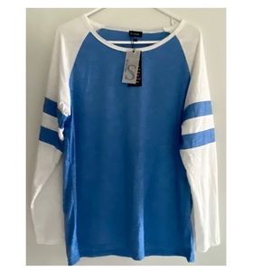 New! Woman’s blue sport shirt.